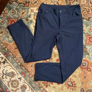 All In Motion Dark Blue Casual Pants Athletic Slim Straight 32x30